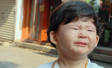 萌娃gif哭泣gif委屈gif不想理你gif
