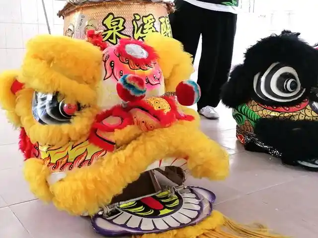 湛江学子"三下乡"临寻南粤醒狮 弘扬传统文化