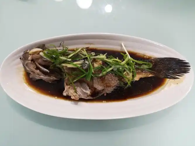 清蒸笋壳鱼,没有鳜鱼好吃,蒸太老了.