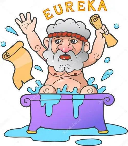 阿基米德简笔画的头像