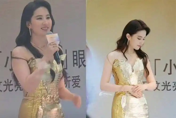 刘亦菲生图太胖,还挤舒淇抢c位?她是替日本女星背了锅