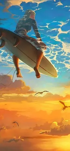 唯美意境卡通动漫场景手机壁纸