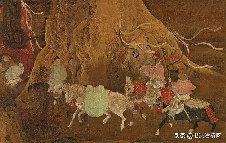 南宋佚名版唐明皇幸蜀图轴赏析大都会博物馆藏