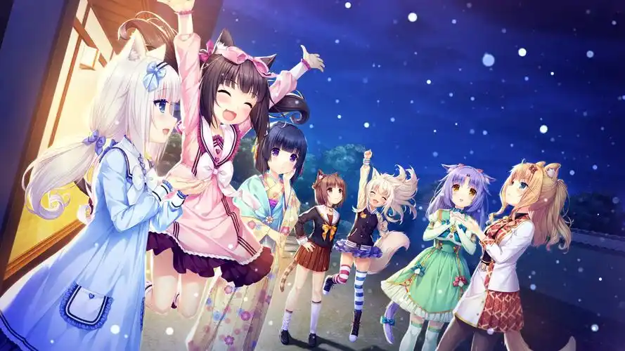 可爱萌系动漫小萝莉桌面壁纸