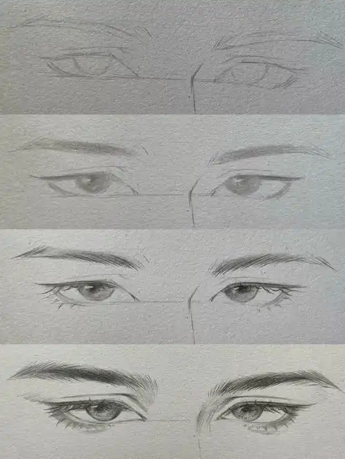 绘画日常|男生眼睛