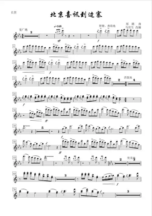 北京喜讯到边寨长笛