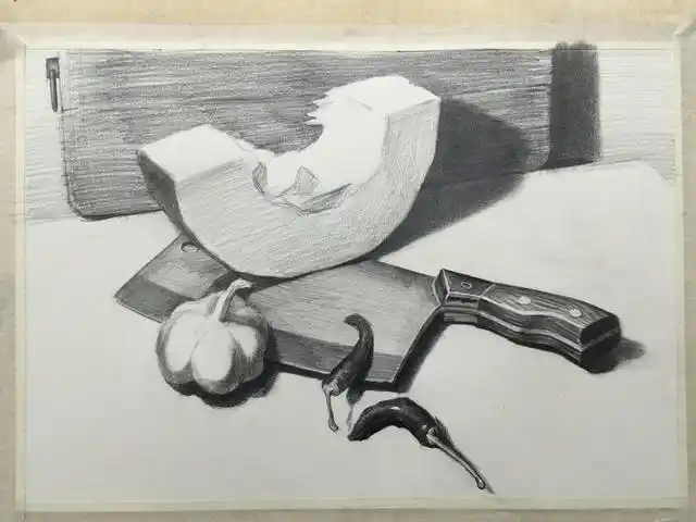 素描入门教学素描静物画步骤图全解析