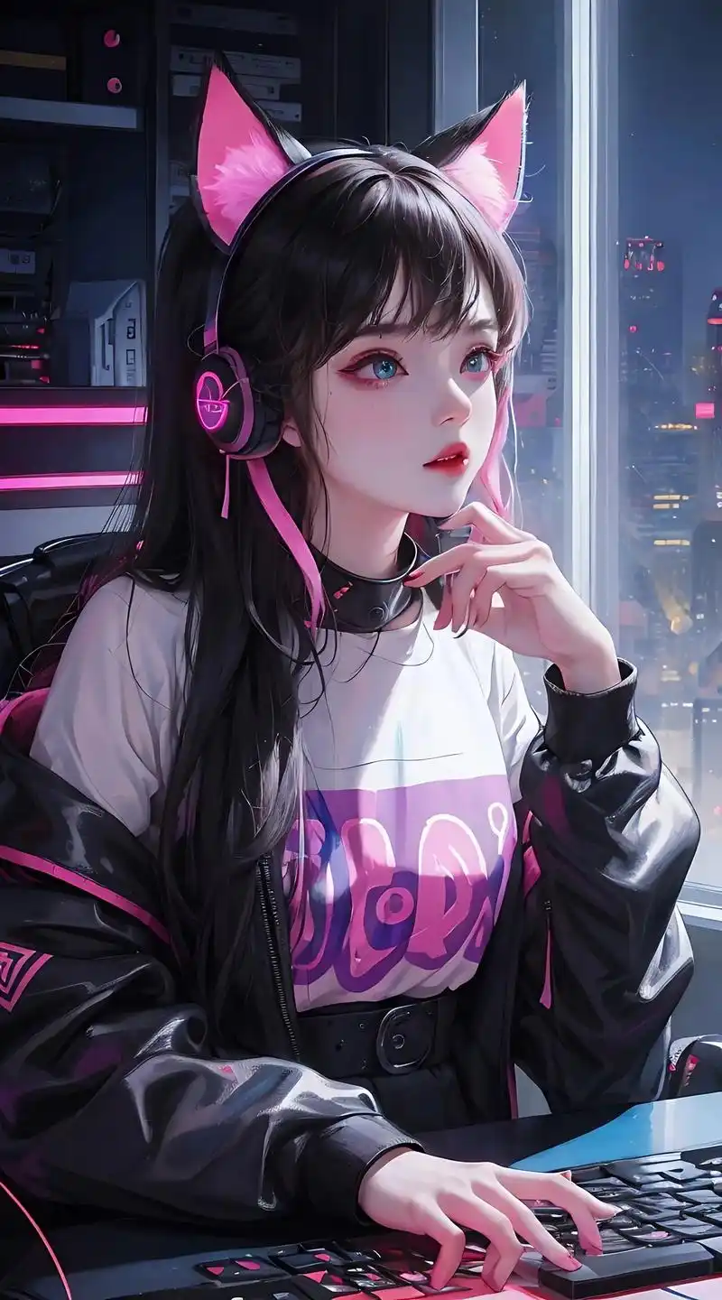 飒飒的女孩子,真的泰酷辣#抖音图文推荐计划 #抖音网红壁纸  - 抖音