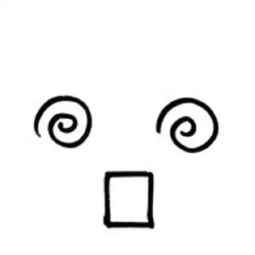 一组空白的可爱表情头像背景图片