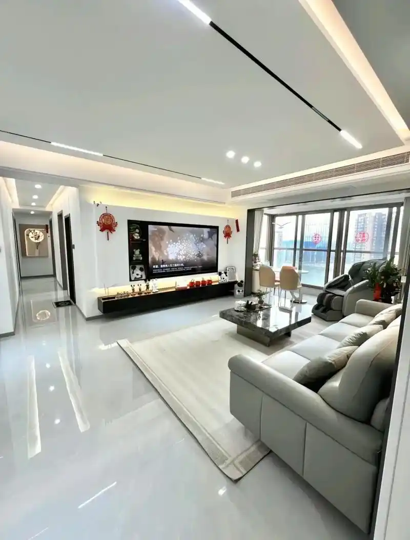 三室一厅两卫客餐厅一体小户型,建筑面积120平,套内112平 - 抖音