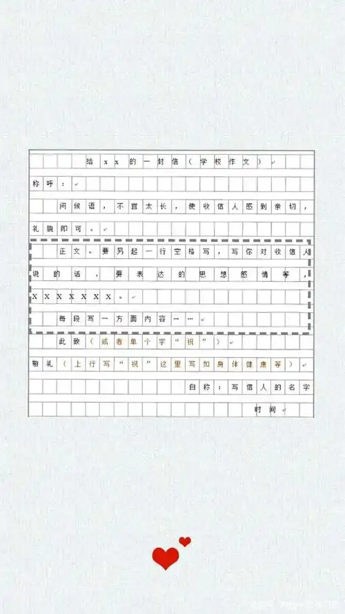 应用文常见文体书信格式图文介绍来了