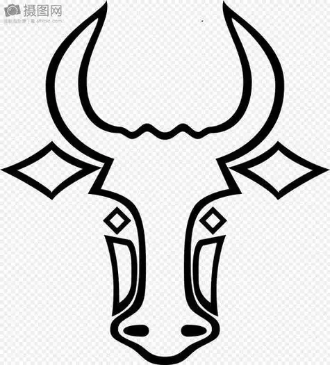 牛头 简笔画-简笔画-369作文网