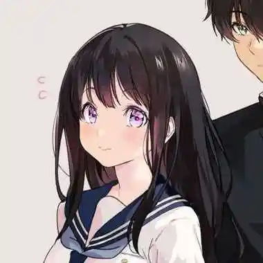 一对两张的冰菓优质情头动漫头像,图片,情侣头像-qq个性网