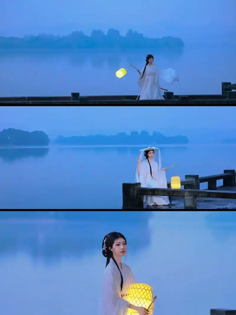 因为西湖对杭州永远有滤镜