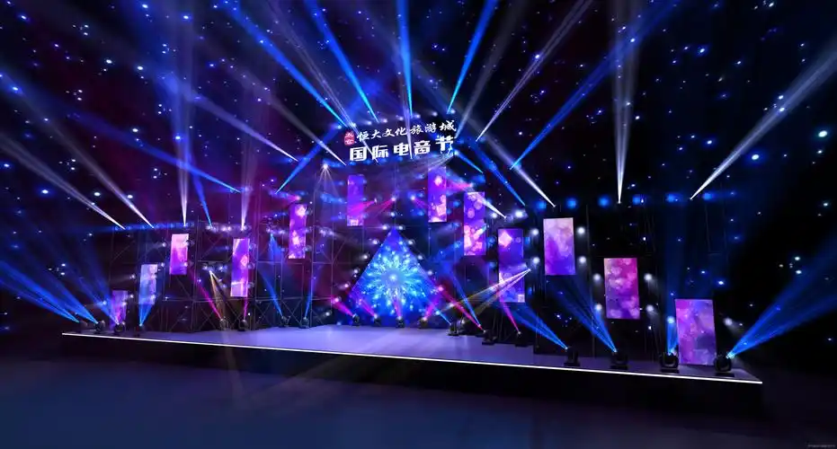 音乐节3d效果图