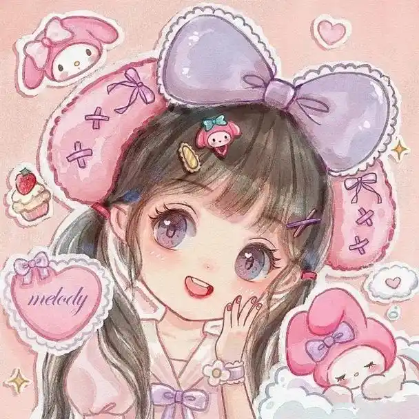 神仙闺蜜头像 #我又来送图啦 #少女心爆棚 @ - 抖音