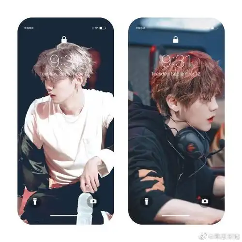 鹿晗身材拼贴手机全屏高清无水印电脑拼贴壁纸恋爱很快就能轮到你啦」