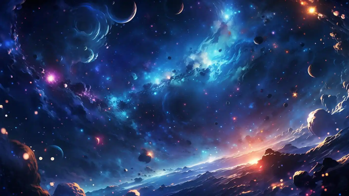 78绝美银河星空壁纸,梦幻桌面背景90