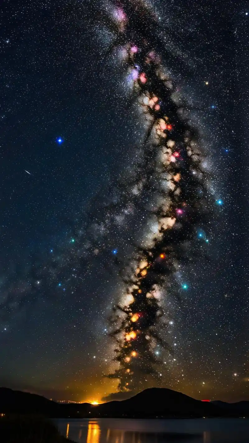 99星空银河壁纸,美化你的手机桌面!95