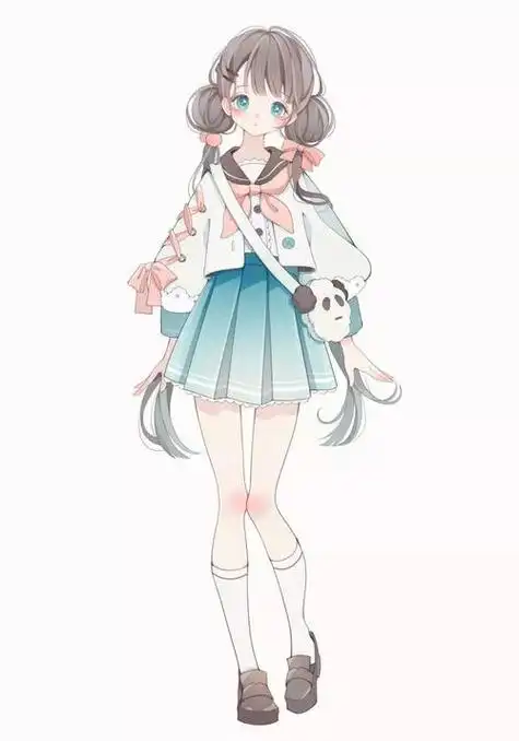 日本画师ryota近百种动漫人物角色头像插画短发小女孩漫画图片大全