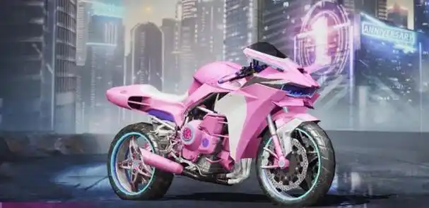 少女联动的一系列装扮,其中最受欢迎的除了时装,便是火箭少女摩托车了