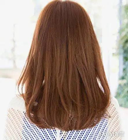 【图】中长发内扣发型背影图片 背影杀手你值得拥有