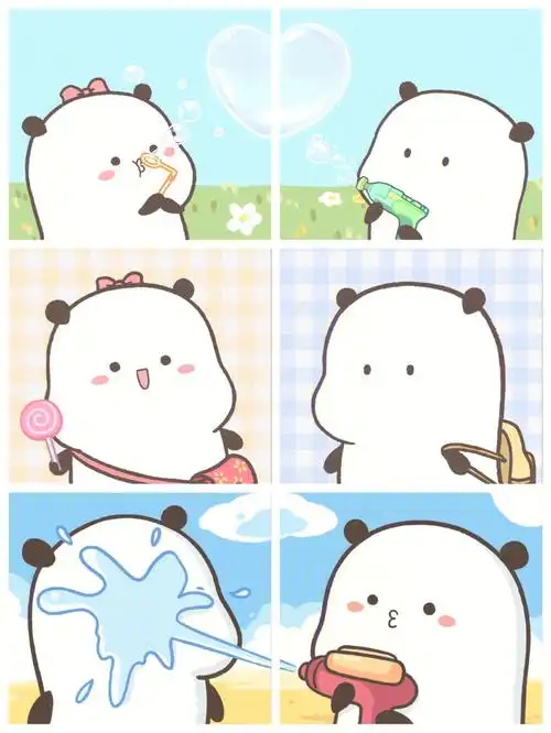 情侣头像可爱头像野萌君