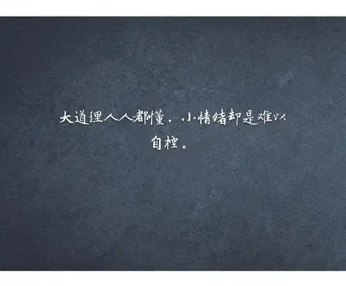 十个句子,做一个狠心的人