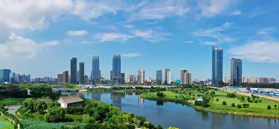 北京城市副中心运河商务区(受访者供图)一晃我拍大运河也有20年时间了