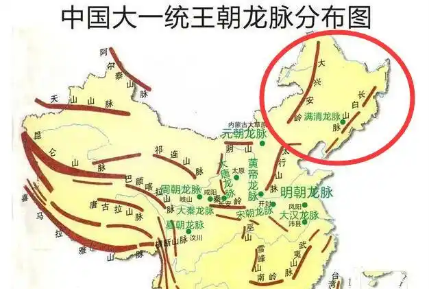 清朝13处龙脉真相长白山乃龙脉的脊椎