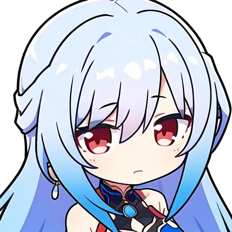 镜流q版大头 摆烂更新一下