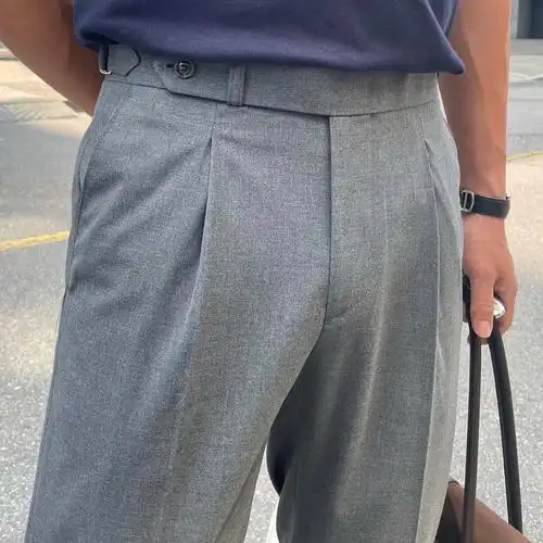 男士好穿的小西裤真的是穿什么都百搭