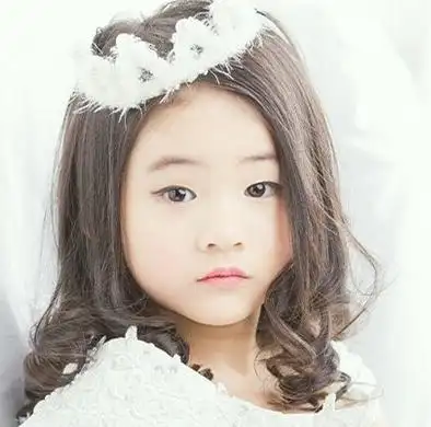 儿童羊毛卷发型图片,4岁宝宝羊毛卷发型