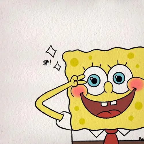 超简单海绵宝宝情头绘画教程来啦