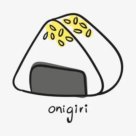 涂鸦简笔画寿司手绘声明 觅元素所有素材为用户免费四步画出饭团急适