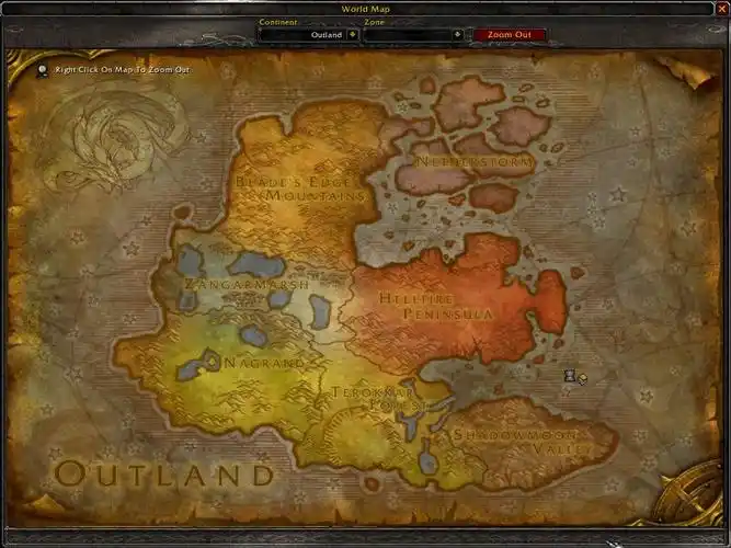 外域的地图__魔兽世界_网络游戏_新浪游戏_新浪网