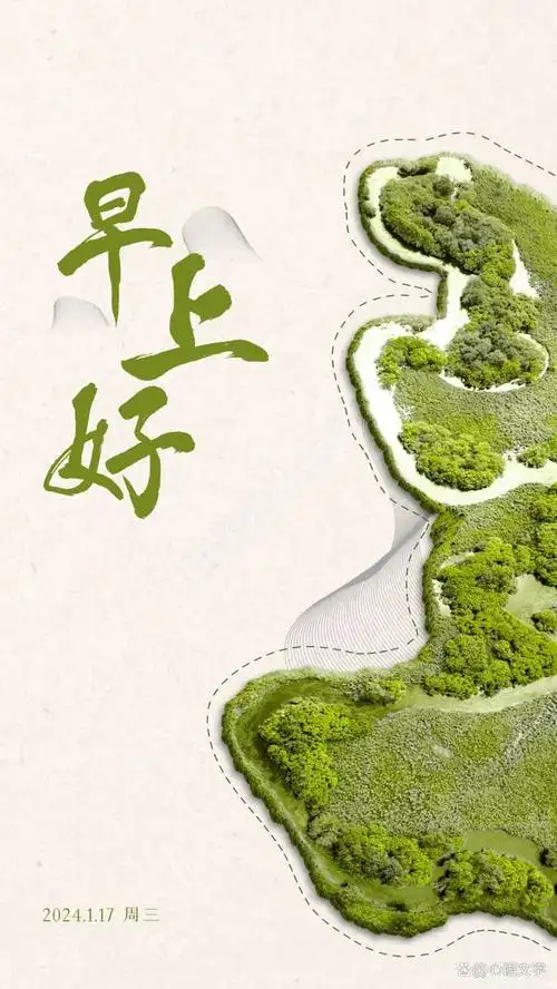 早安心语正能量文案图片:答案交给时间寻觅,未来不负时光所期