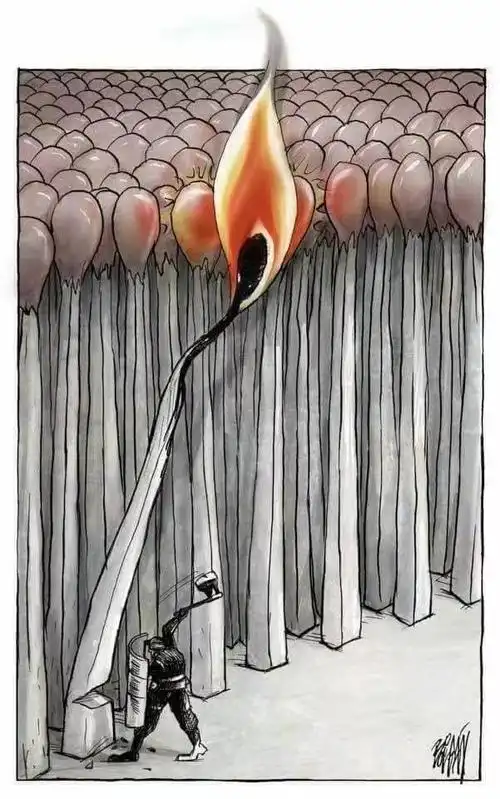 极具讽刺意味的现实漫画,你看懂了几张?