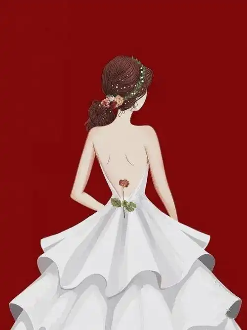 好看又高冷的背景图手机壁纸高冷女神背影