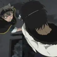 黑色四叶草阿斯塔帅气头像点击鼠标右键下载