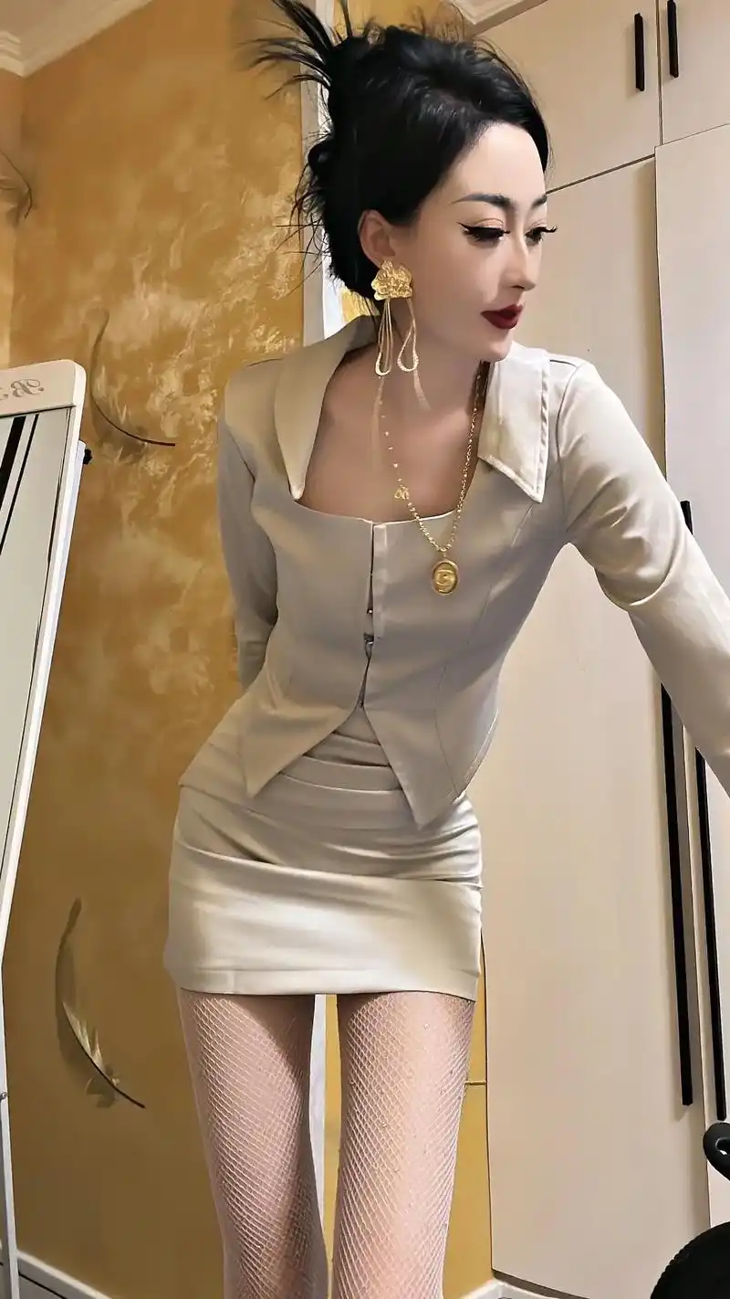 大嫂氛围感 #美丽坏女人 网上聊聊得了,现实我有孩子的! - 抖音