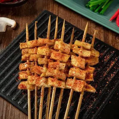 掌柜牛板筋烤串半成品烧烤串板筋串生鲜商用烤串1000g生牛肉