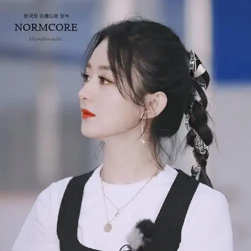 赵丽颖同款发带束发带女夏夏季薄款绑发长条丝巾外出编发仙女发饰