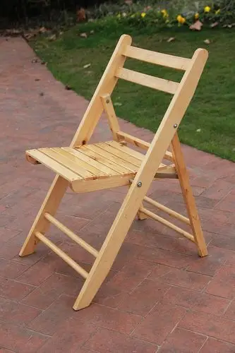 折叠实木椅木便携椅子家用柏木餐椅木质大小折叠椅