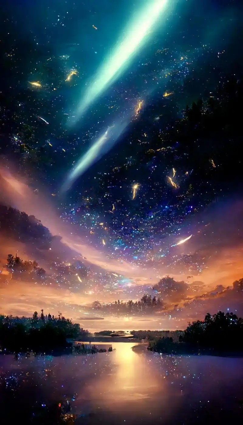 抖音图文来了 星空壁纸漂亮吗?评论区取高清原图# - 抖音