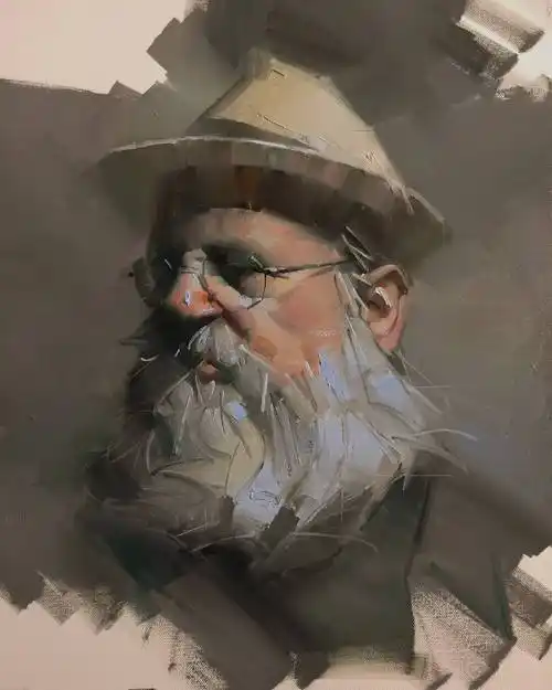 油画人像 | 美国画家 jie gaoart