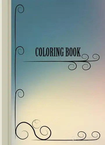 海报小册子传单设计着色模板传单封面抽象几何背景布局a4大小阴影插画