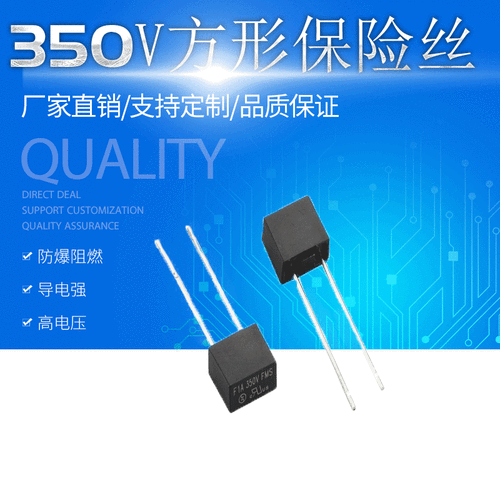 tms1100a方形保险丝t1a350v塑封保险丝pc充电器方型保险丝