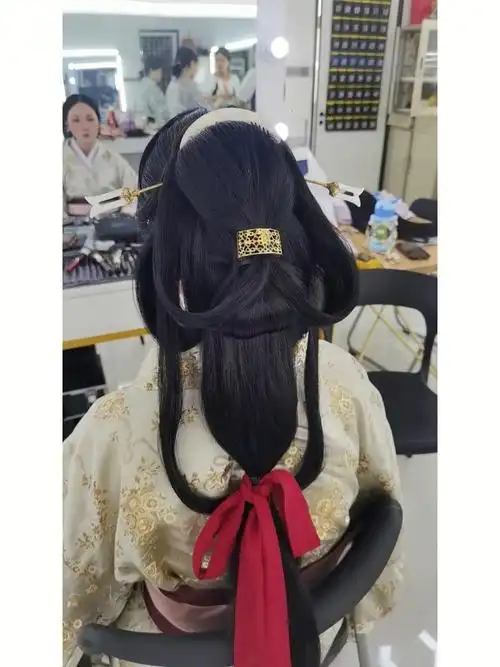 化妆培训  #汉服妆造  #汉服发型