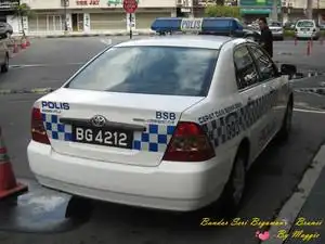 文莱的警车